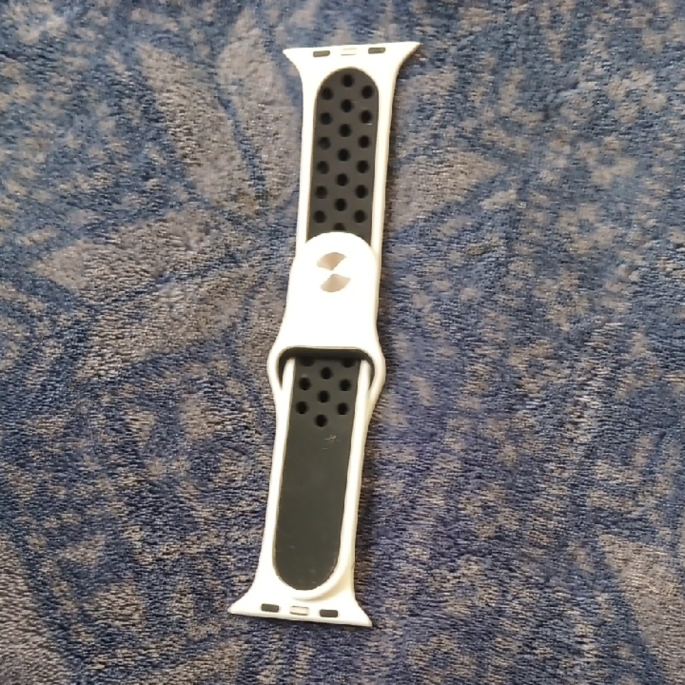 Black and White Watch Band